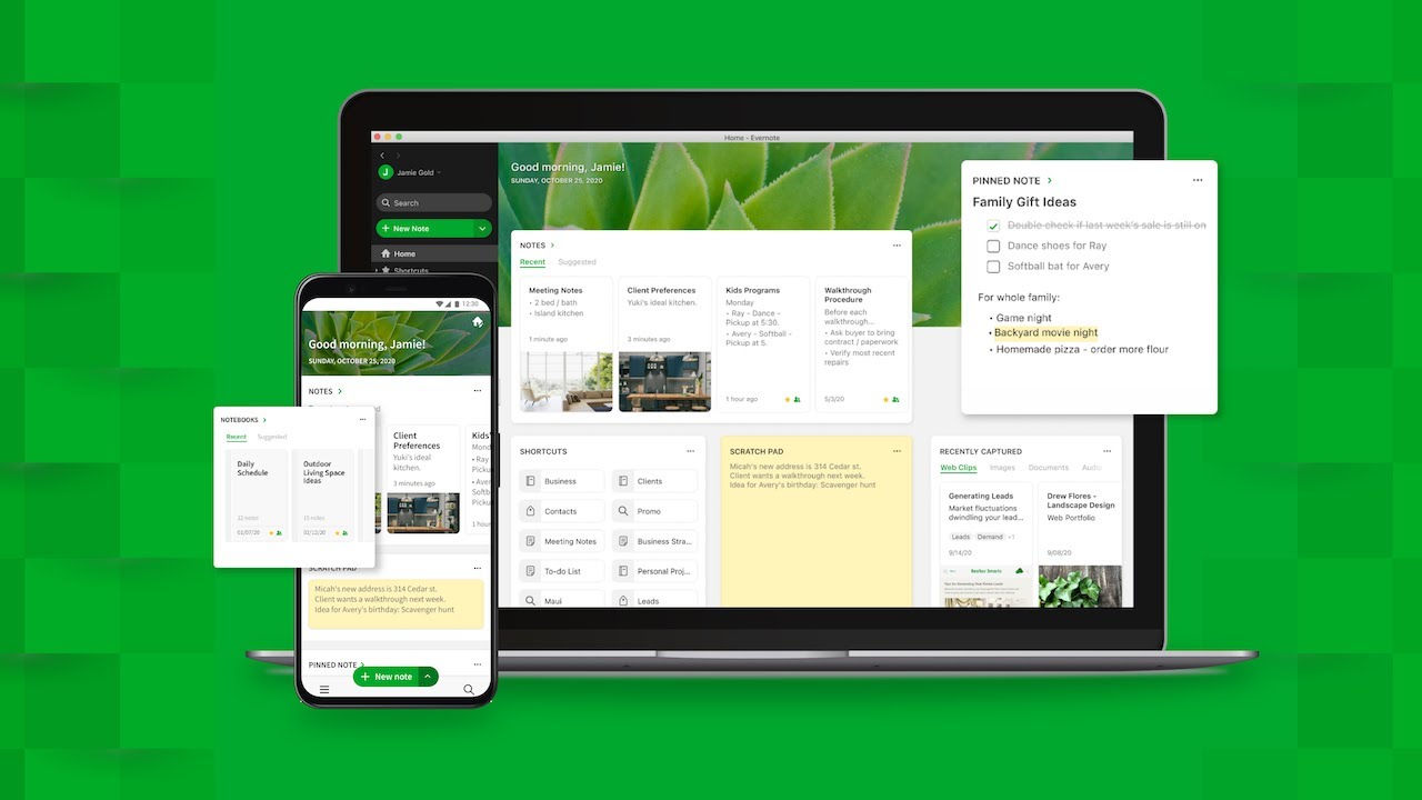 Evernote AI mission visualization